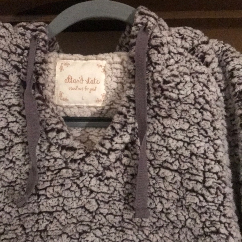 Altar’d State Sherpa Pullover Hoodie - Picture 2 of 6